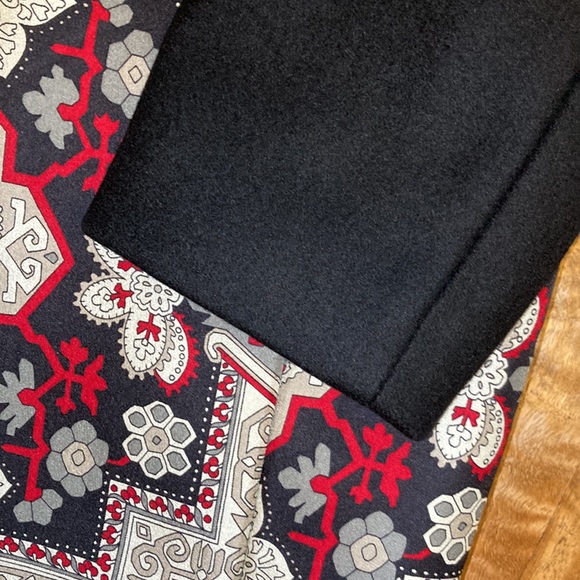 NWT NEVER WORN! Very rare J. Crew Collection Wool/Silk Tapestry Top Coat Size 10 - Picture 10 of 13